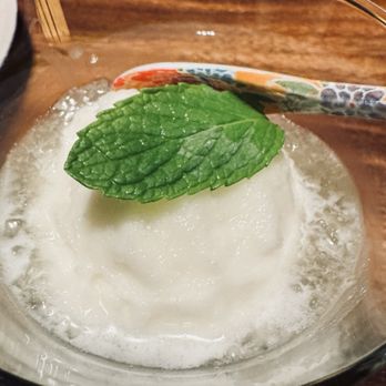 Takumi Hachi - Sake Yuzu sorbet - Japanese Near Me - Dallas, Texas
