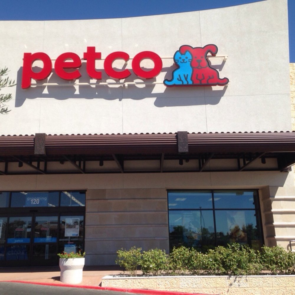 Petco - The front.  It's at the west end of the new Sahara Center at the corner of Sahara and Hualapai. - Pet Stores Near Me - Las Vegas, Nevada