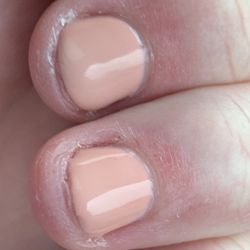 Pro nails - More paint on my fingers and dead skin on the fingers
