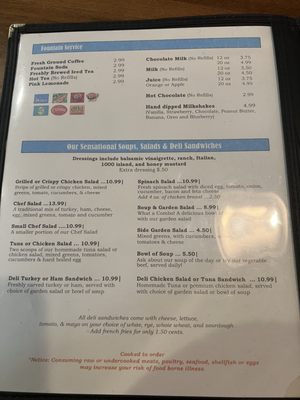Menu photo 5 Carolina’s Diner High Point, NC