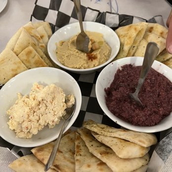 YiaYia’s Greek Kitchen - Whipped feta, hummus, and kalamata spread - Greek Near Me - Torrington, Connecticut YiaYia’s Greek Kitchen - Whipped feta, hummus, and kalamata spread - Greek Near Me - Torrington, Connecticut