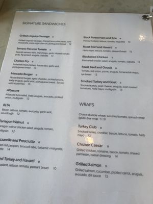 Menu photo 8 Mercado Montclair, NJ