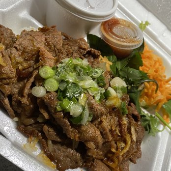 V Cafe - R1. Rice with Grilled Beef Bowl - Vietnamese Near Me - Austin, Texas