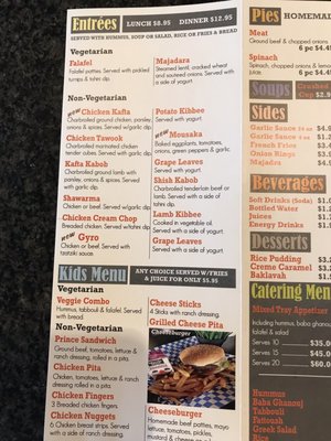 Menu photo 2 Falafel King Royal Oak, MI