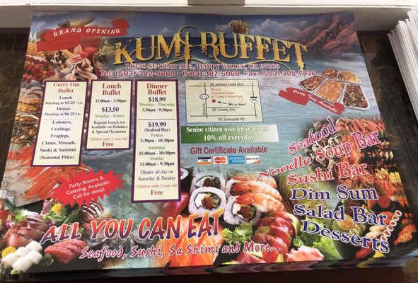 Menu photo 5 Kumi Buffet Happy Valley, OR Menu photo 5 Kumi Buffet Happy Valley, OR