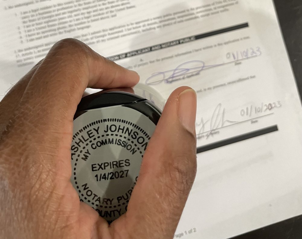 ASH NOTARY PLUS SOLUTIONS Updated August 2024 Atlanta ,