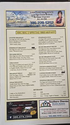 Menu photo 5 The Big Rig 2 Deland, FL Menu photo 5 The Big Rig 2 Deland, FL
