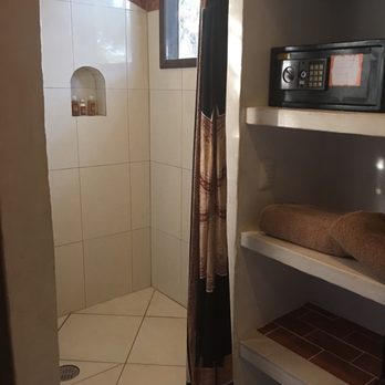 Amansala Eco Chic Resort - Bathroom area in the back - Vacation Rentals Near Me - Tulum, ROO