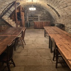 Lagerhaus Bakery - Our historic building was built in 1807 and includes this wine cellar.