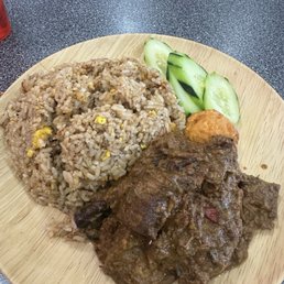 Nasi Goreng with Rendang Nasi Goreng with Rendang