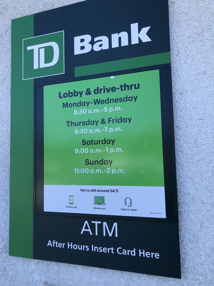 TD BANK 63 W Allendale Ave, Allendale, New Jersey Banks & Credit