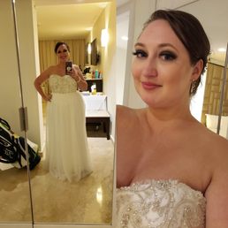 post alterations, so much better! I felt attractive and beautiful