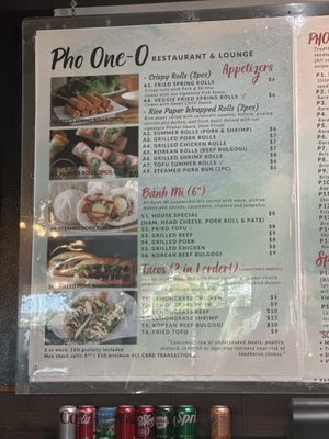 Menu photo 5 Pho One-O Restaurant & Lounge Hanover, MD Menu photo 5 Pho One-O Restaurant & Lounge Hanover, MD