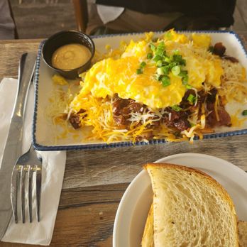 The Pan - The "Original" Loaded Hash Browns - Pizza Near Me - Long Beach, California The Pan - The "Original" Loaded Hash Browns - Pizza Near Me - Long Beach, California