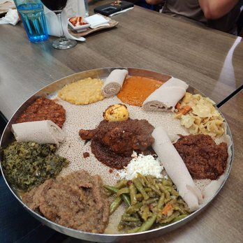 Awash Ethiopian Restaurant - Awash sampler. Yum! - Ethiopian Near Me - Miami Gardens, Florida Awash Ethiopian Restaurant - Awash sampler. Yum! - Ethiopian Near Me - Miami Gardens, Florida