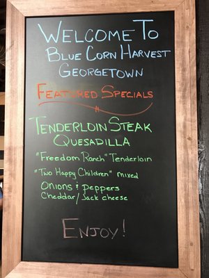 Menu photo 6 Blue Corn Harvest Bar & Grill Georgetown, TX