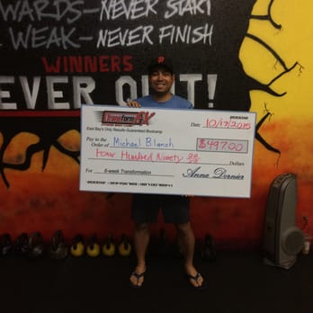 Transform FX Fitness - 22lbs in 6 weeks! And a nice check for $497 to buy some new clothes! - Trainers Near Me - Concord, California Transform FX Fitness - 22lbs in 6 weeks! And a nice check for $497 to buy some new clothes! - Trainers Near Me - Concord, California
