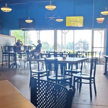 Brew Works - Dining room, outside seating rare of building - Sports Bars Near Me - Fremont, Michigan Brew Works - Dining room, outside seating rare of building - Sports Bars Near Me - Fremont, Michigan