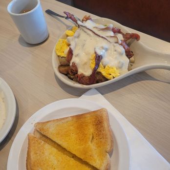 Tnt's Cafe - Bacon skillet and toast very nice portion and delicious - Breakfast & Brunch Near Me - Hesperia, California Tnt's Cafe - Bacon skillet and toast very nice portion and delicious - Breakfast & Brunch Near Me - Hesperia, California