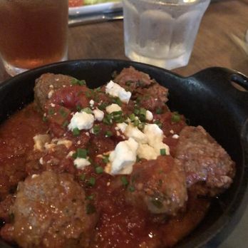 Postino Heights - App: Meatballs & goat cheese - Wine Bars Near Me - Houston, Texas