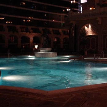 Peppermill Reno - pool at night - Casinos Near Me - Reno, Nevada
