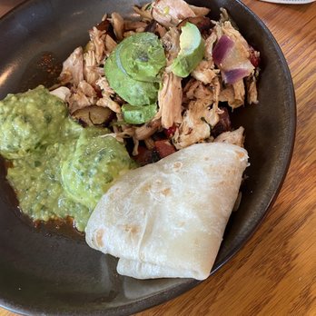 Backstreet Cafe - Smoked Chicken and Potato Hash - New American Near Me - Houston, Texas