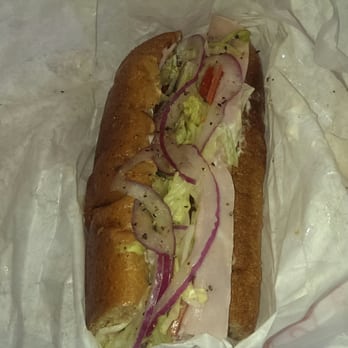 The Twisted Pickle - Twisted Pickle's Nico's Italian sub...yummy! - Salad Near Me - Wabasso, Florida