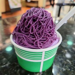 Purple yam mont blanc