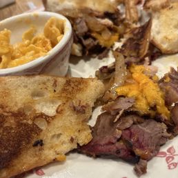 Steakhouse and Mac and cheese. Steakhouse and Mac and cheese.