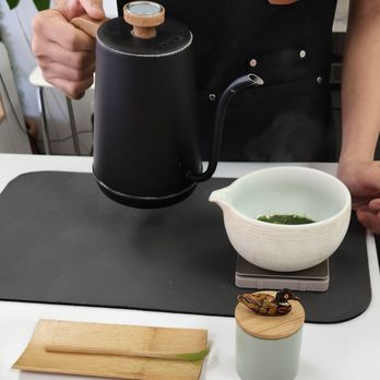 Dozo Sushi - Adding hot water by weight - Sushi Bars Near Me - Richardson, Texas