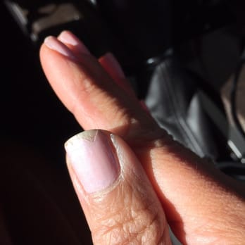 Heavenly Nails & Spa - This picture was on Sunday and I had the mani done on Saturday - Nail Salons Near Me - Glenview, Illinois Heavenly Nails & Spa - This picture was on Sunday and I had the mani done on Saturday - Nail Salons Near Me - Glenview, Illinois