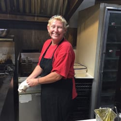 Matassa's Market - She just threw those chicken legs for me - in that fryer behind her! #PersonalChefForTheDay