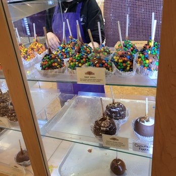 Rocky Mountain Chocolate Factory - a display of chocolate covered desserts - Chocolatiers & Shops Near Me - Bloomington, Minnesota