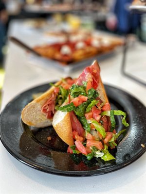 Ghost Box Pizza by Stem Ciders by null