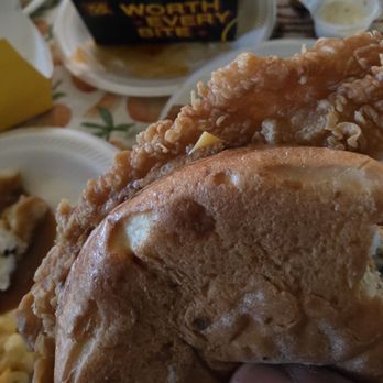 Tex's Chicken & Burgers - Fish sandwich was hot and crispy and also a big piece, it was bigger then my bun. - Burgers Near Me - Levittown, Pennsylvania Tex's Chicken & Burgers - Fish sandwich was hot and crispy and also a big piece, it was bigger then my bun. - Burgers Near Me - Levittown, Pennsylvania