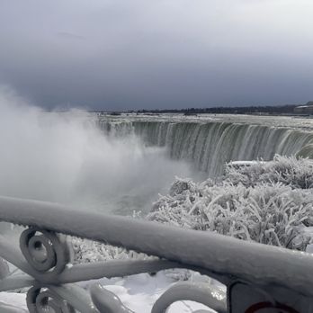 Niagara Falls - Winter view of the Falls - Landmarks & Historical Buildings Near Me - Niagara Falls, Ontario