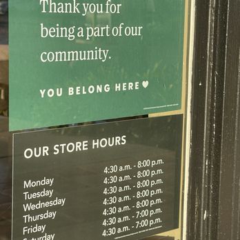 Starbucks - Hours - Coffee & Tea Near Me - Torrance, California Starbucks - Hours - Coffee & Tea Near Me - Torrance, California