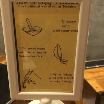 Mr.Tonkatsu - How to do your sesame seeds! - Japanese Near Me - Toronto, Ontario