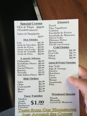Menu photo 4 Rincon Mexicano Inver Grove Heights, MN Menu photo 4 Rincon Mexicano Inver Grove Heights, MN