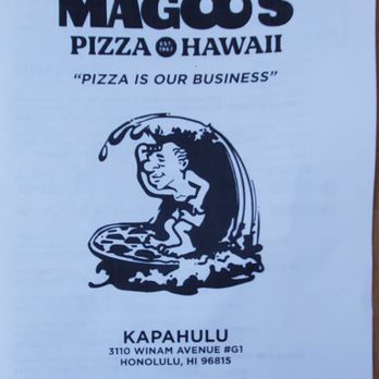 Original Magoo's Pizza - Menu - Pizza Near Me - Honolulu, Hawaii Original Magoo's Pizza - Menu - Pizza Near Me - Honolulu, Hawaii