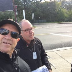 Quebec Top Tours - An Usie with Serge