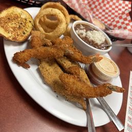Shrimp and fish combo Shrimp and fish combo