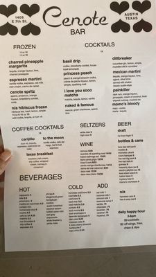 Menu photo 3 Cenote Austin, TX Menu photo 3 Cenote Austin, TX