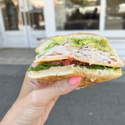 W J Giugni Grocery - Turkey Avocado on Sour Roll :)