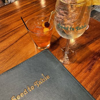 Seed to Table - White sangria & old fashioned - Grocery Near Me - Naples, Florida Seed to Table - White sangria & old fashioned - Grocery Near Me - Naples, Florida