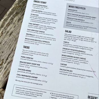Tazza Kitchen Village District - Menu - Pizza Near Me - Raleigh, North Carolina Tazza Kitchen Village District - Menu - Pizza Near Me - Raleigh, North Carolina