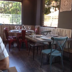 El 9 Brasserie - Interior del comedor
