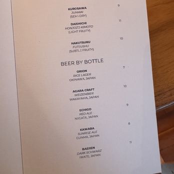Nomo Domo - Drinks menu - Ramen Near Me - San Luis Obispo, California Nomo Domo - Drinks menu - Ramen Near Me - San Luis Obispo, California