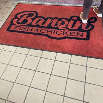 Bangin' Fish & Chicken - person standing on a mat - Seafood Near Me - Randallstown, Maryland Bangin' Fish & Chicken - person standing on a mat - Seafood Near Me - Randallstown, Maryland
