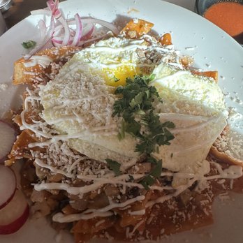 Calle Tepa - Chilaquiles with eggs and beans - Mexican Near Me - Tucson, Arizona